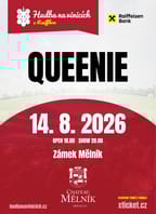 Hudba na vinicích: QUEENIE – Chateau Mělník
