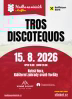 Hudba na vinicích: TROS DISCOTEQUOS – Kutná Hora