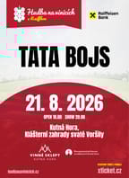 Hudba na vinicích: Tata Bojs – Vinné sklepy Kutná Hora