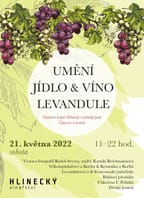 Umění, jídlo & víno, levandule