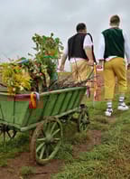 Zarážání hory s hroznovou kozou