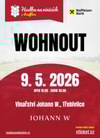 Hudba na vinicích: Wohnout  – Vinařství JOHANN W