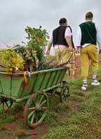 Zarážání hory s hroznovou kozou