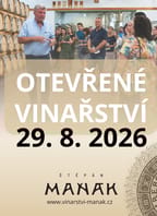 Otevřené vinařství Štěpána Maňáka