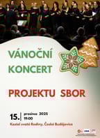 Tradiční vánoční koncert pěveckého sboru PROJEKT SBOR