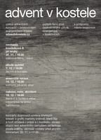 4. Adventní koncert: NABOSO / NOTA / AKCIDENT