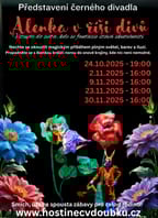 Alenka v Říši divů – Černé divadlo