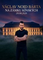 Václav Noid Bárta na zámku Kínských