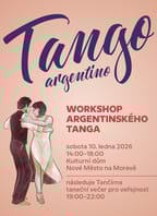 Taneční workshop – argentinské tango