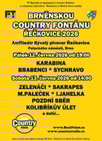 Brněnská Country fontána Řečkovice 2026