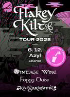 Vintage Wine + Foggy Dude + Kalsarikännit v Liberci