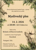 Okresní myslivecký ples Praha východ