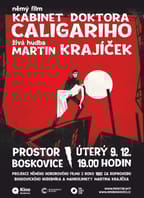 Kabinet doktora Caligariho / živá hudba: Martin Krajíček