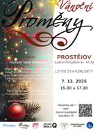 Vánoční koncert Proměn
