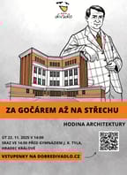 Za Gočárem až na střechu