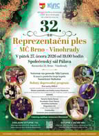 32. Reprezentační ples městské části Brno-Vinohrady