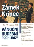 Vánoční hudební prohlídky | Zámek Křinec