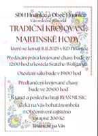 Tradiční krojované Martinské hody