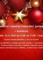 Vánoční řemeslný jarmark v Kubšicích