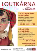 Loutkárna v Alšovce s Pavlem a Marií Jiráskovými