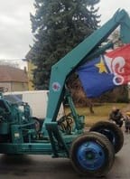 Spanilá jízda traktorů v Jiřicích