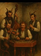 Mikulášská beseda u cimbálu v Hraběticích