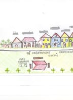 Otevřená sklepní ulička v Damnicích