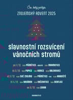Rozsvícení vánočních stromů ve znojemských městských částech