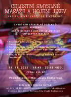 CELOSTNÍ SMYSLNÉ MASÁŽE a HOJENÍ JIZEV