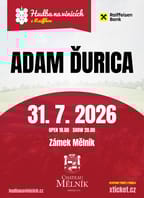Hudba na vinicích: Adam Ďurica – Chateau Mělník