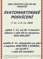 Svatomartinské posvícení v Žeroticích