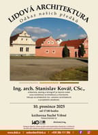 Lidová architektura – odkaz našich předků