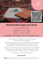 HORMONÁLNÍ JÓGA s YVONOU – pro ženy, jednodenní