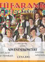 Adventní koncert Túfaranky v Rybníkách