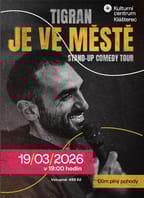 TIGRAN JE VE MĚSTĚ – Stand-up comedy tour