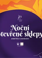 Noční otevřené sklepy aneb víno v oranžovém
