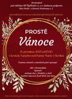 Vánoční zpívání ‚Prostě Vánoce‘ v Hevlíně