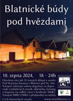 Blatnické búdy pod hvězdami