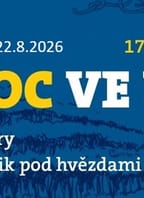 Letní noc ve vinici se zarážením hory