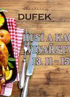 Husí a kachní hody s ochutnávkou mladých vín ročníku 2026