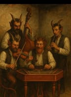 Mikulášská beseda u cimbálu v Hraběticích