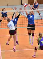 volejbalový dvojzápas ženy B TJ Bižuterie