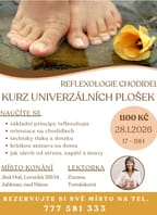 Kurz univerzálních plošek na chodidlech.