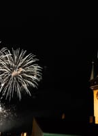 Znojemský Silvestr na Masarykově náměstí: Dětský ohňostroj