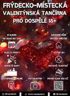 Frýdecko Místecká Valentýnská Tančírna Pro Dospělé (18+)