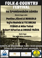 Folk a country festival na krumlovském zámku