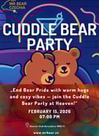 Bear Pride Czechia – Cuddle Bear Party