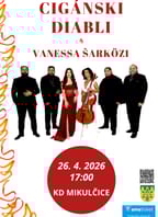 Cigánski Diabli a Vanessa Šarközi