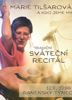 Sváteční recitál – Marie Tilšarová  v Panenském Týnci