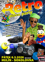 Retro disco party v Hulíně